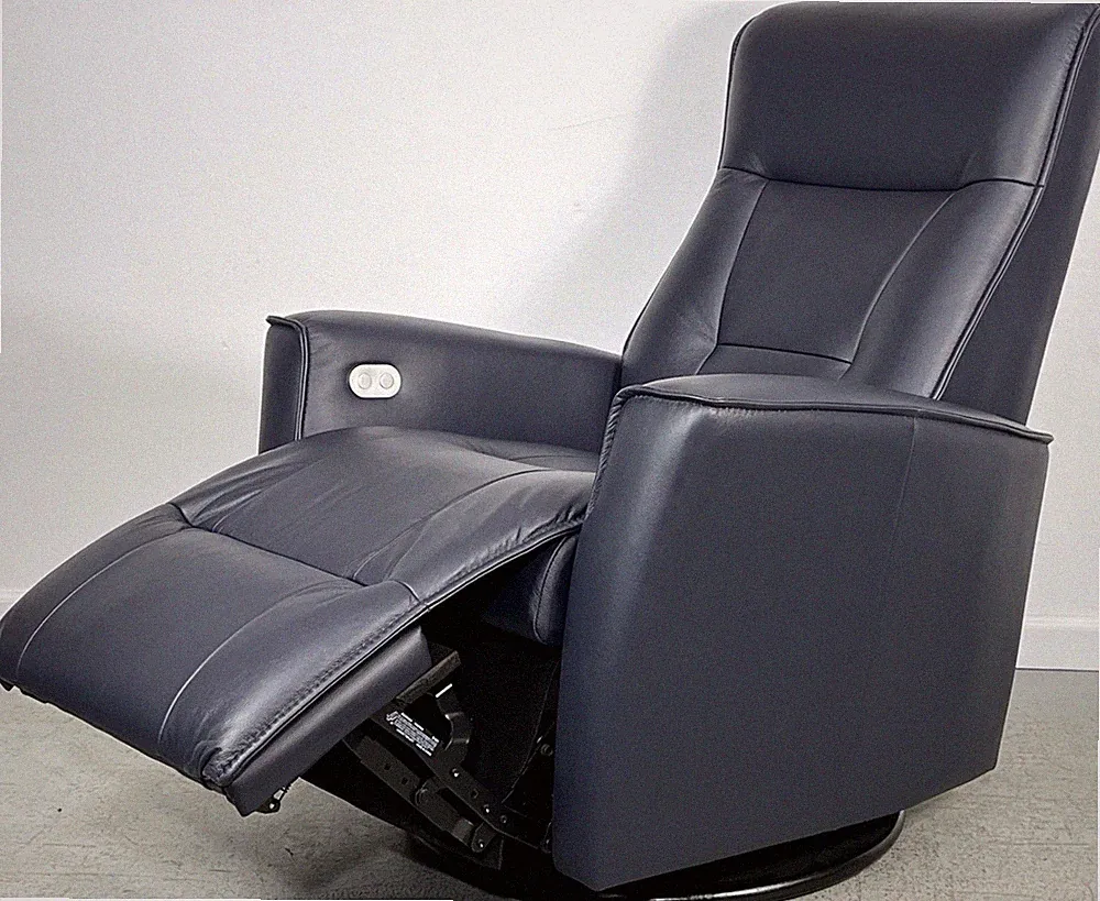*New* Fjords "Harstad" Large Stressless Style Powered Swivel Recliner Glider